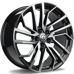 Cerchi in lega Carbonado Game 8.0x18 BFP - Black Front Polished