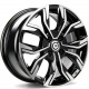 Cerchi in lega Carbonado Price 6.5x15 BFP - Black Front Polished