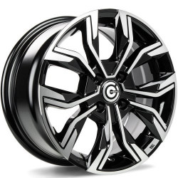 Cerchi in lega Carbonado Price 6.5x15 BFP - Black Front Polished