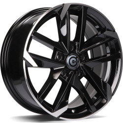 Cerchi in lega Carbonado Rennes 7.5x17 BFP - Black Front Polished