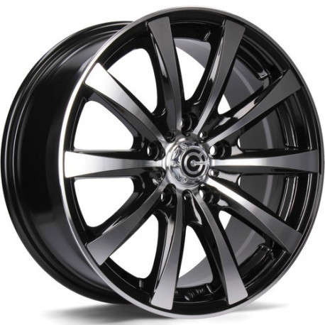 Cerchi in lega Carbonado Raven 7.0x16 BFP - Black Front Polished