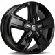 Cerchi in lega Carbonado Tank 7.0x17 BG - Black Glossy
