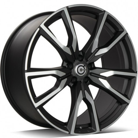 Cerchi in lega Carbonado Pain 10.5x22 MBFP - Matt Black Front Polished