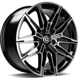 Cerchi in lega Carbonado Rubin 8.0x18 BFP - Black Front Polished