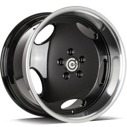 Cerchi in lega Carbonado Vintage 9.5x18 BGLP - Black Glossy Lip Polished
