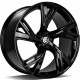 Cerchi in lega Carbonado Rich 8.0x18 BG - Black Glossy