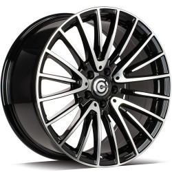 Cerchi in lega Carbonado Inex 8.5x18 BFP - Black Front Polished