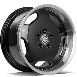 Cerchi in lega Carbonado Retro 8.0x17 BGLP - Black Glossy Lip Polished