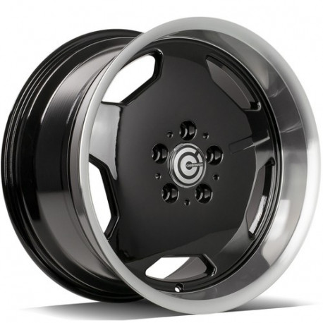 Cerchi in lega Carbonado Retro 8.0x17 BGLP - Black Glossy Lip Polished