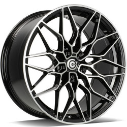 Cerchi in lega Carbonado Emerald 8.0x19 BFP - Black Front Polished