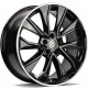 Cerchi in lega Carbonado Gasworks 7.0x17 BGLP - Black Glossy Lip Polished