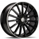 Cerchi in lega Carbonado Bullock 7.0x17 BGLP - Black Glossy Lip Polished