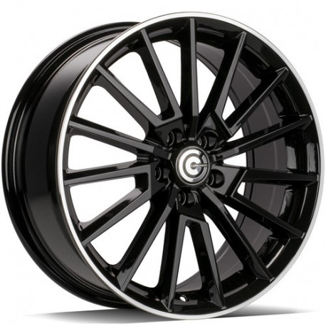 Cerchi in lega Carbonado Bullock 7.0x17 BGLP - Black Glossy Lip Polished