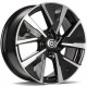 Cerchi in lega Carbonado Montpellier 7.0x17 BFP - Black Front Polished