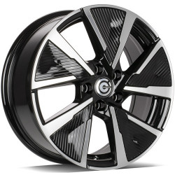 Cerchi in lega Carbonado Montpellier 7.0x17 BFP - Black Front Polished