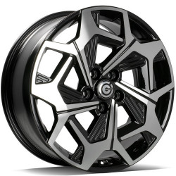 Cerchi in lega Carbonado Bullet 7.5x19 BFP - Black Front Polished