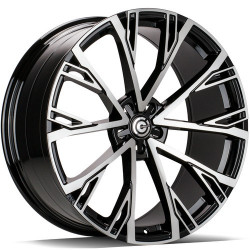 Cerchi in lega Carbonado Star 8.5x19 BFP - Black Front Polished
