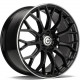 Cerchi in lega Carbonado Expert 9.0x19 BGLP - Black Glossy Lip Polished