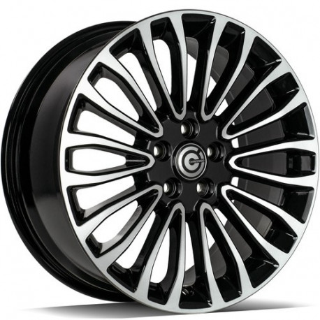 Cerchi in lega Carbonado Ohio 7.0x17 BFP - Black Front Polished