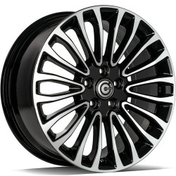 Cerchi in lega Carbonado Ohio 8.0x18 BFP - Black Front Polished