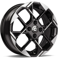 Cerchi in lega Carbonado Zombie 6.0x15 BFP - Black Front Polished
