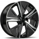Cerchi in lega Carbonado Musketeer 7.5x18 BFP - Black Front Polished