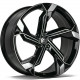 Cerchi in lega Carbonado Superstar 9.0x20 BFP - Black Front Polished