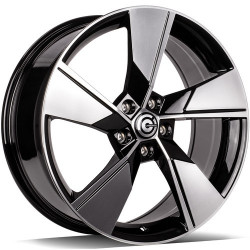 Cerchi in lega Carbonado Universe 7.0x17 BFP - Black Front Polished