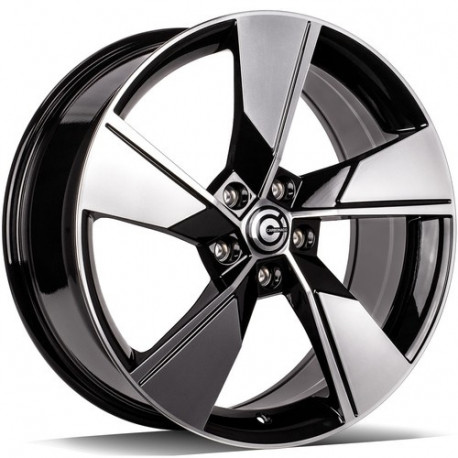 Cerchi in lega Carbonado Universe 7.0x17 BFP - Black Front Polished