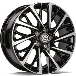 Cerchi in lega Carbonado Space 6.5x16 BFP - Black Front Polished