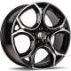 Cerchi in lega Carbonado Unique 8.0x19 BFP - Black Front Polished