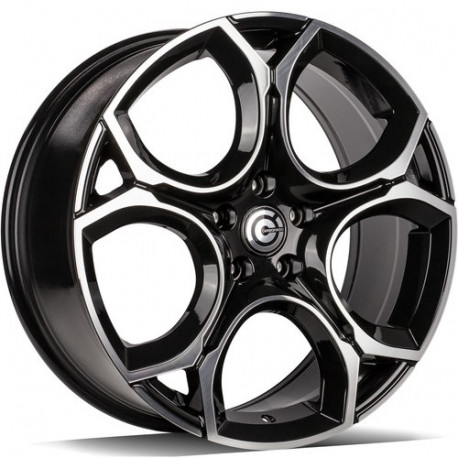 Cerchi in lega Carbonado Unique 8.0x19 BFP - Black Front Polished