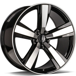 Cerchi in lega Carbonado Player 9.5x21 BFP - Black Front Polished