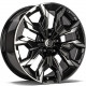 Cerchi in lega Carbonado Grand 8.0x18 BFP - Black Front Polished