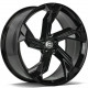 Cerchi in lega Carbonado Superstar 8.0x18 BG - Black Glossy