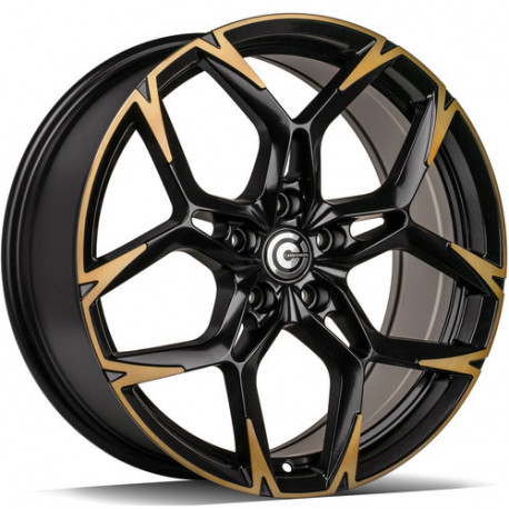 Cerchi in lega Carbonado Monster 8.0x19 MBCF - Black Half Matt with Cooper Front