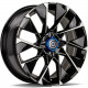 Cerchi in lega Carbonado Rise 7.0x17 BFP - Black Front Polished