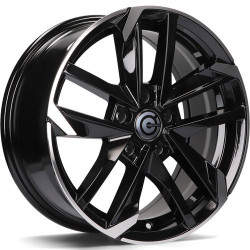 Cerchi in lega Carbonado Rennes 6.5x15 BFP - Black Front Polished