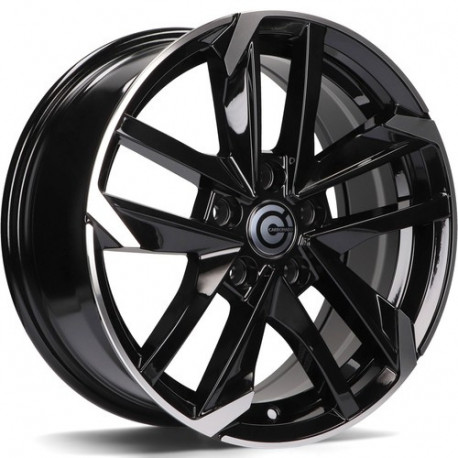 Cerchi in lega Carbonado Rennes 6.5x15 BFP - Black Front Polished