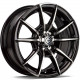 Cerchi in lega Carbonado Scooter 5.5x13 BFP - Black Front Polished