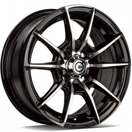 Cerchi in lega Carbonado Scooter 5.5x13 BFP - Black Front Polished