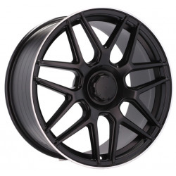 Cerchi in lega per Mercedes G W460 W461 W463 W464 Black AMG Style 10.0x22 Come da foto