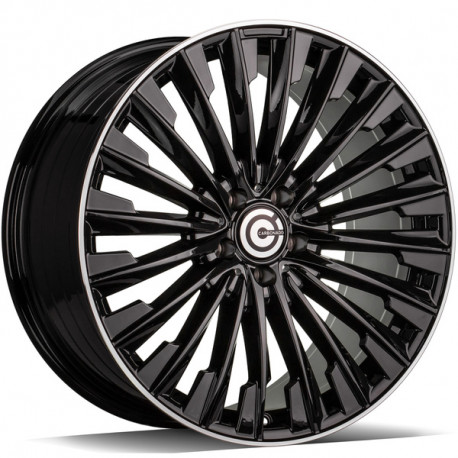 Cerchi in lega Carbonado Action 9.5x20 BGLP - Black Glossy Lip Polished