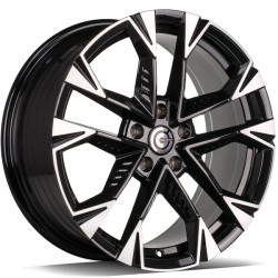 Cerchi in lega Carbonato Trip 8.0x18 BFP - Black Front Polished