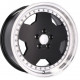 Cerchi in lega per Mercedes W124 W126 SEC SEL 190 W201 W202 W140 Rant nero 8.0x17 Come da foto
