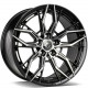 Cerchi in lega Wrath Wf-15 8.0x18 BP - Black polished