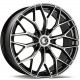 Cerchi in lega Wrath Wf-16 8.5x19 BP - Black polished