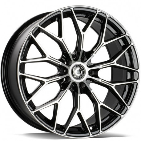 Cerchi in lega Wrath Wf-16 8.5x19 BP - Black polished