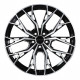 Cerchi in lega Arceo Roma 9.0x20 Black Diamond