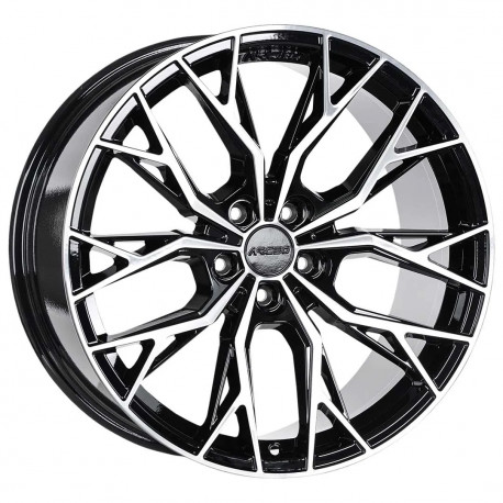Cerchi in lega Arceo Roma 10.0x20 Black Diamond